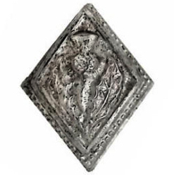 10-4 Silver - Plate  - Used on Bagpiper Costume